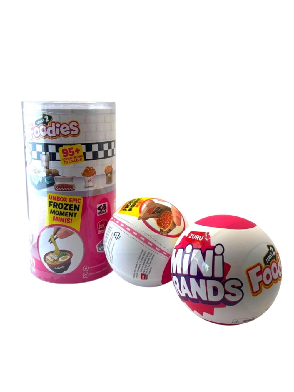 Zuru Mini Brands Foodies Series 2, Container of 2 Blind Pkgs. - New, Sealed